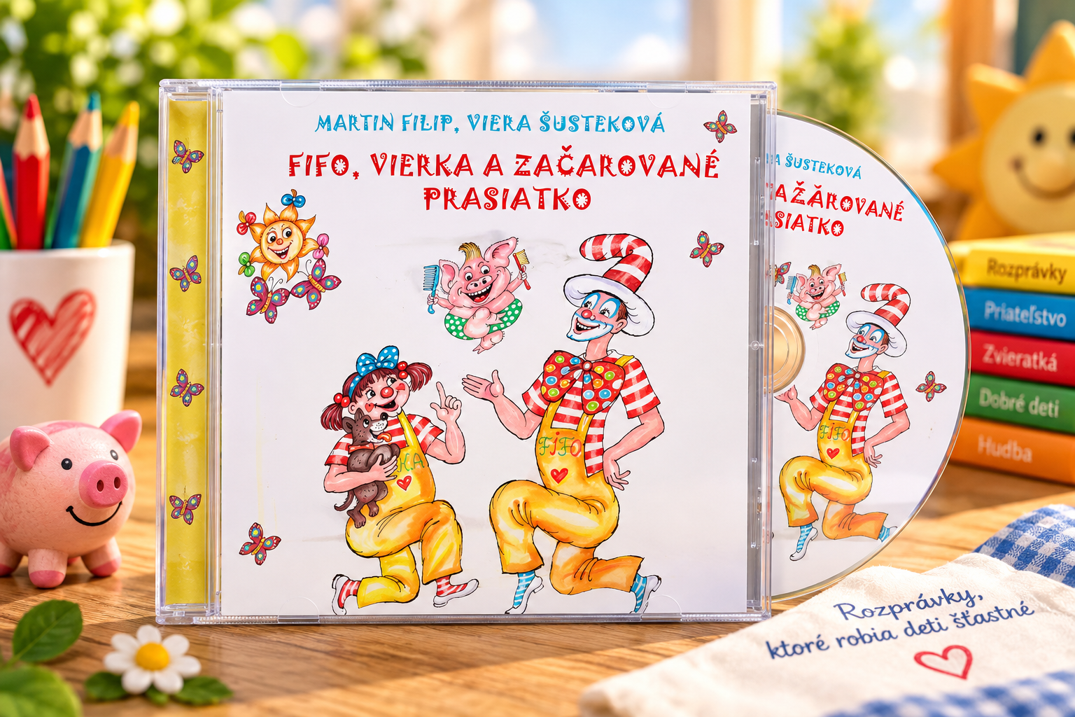 CD Fifo Vierka a začarované prasiatko