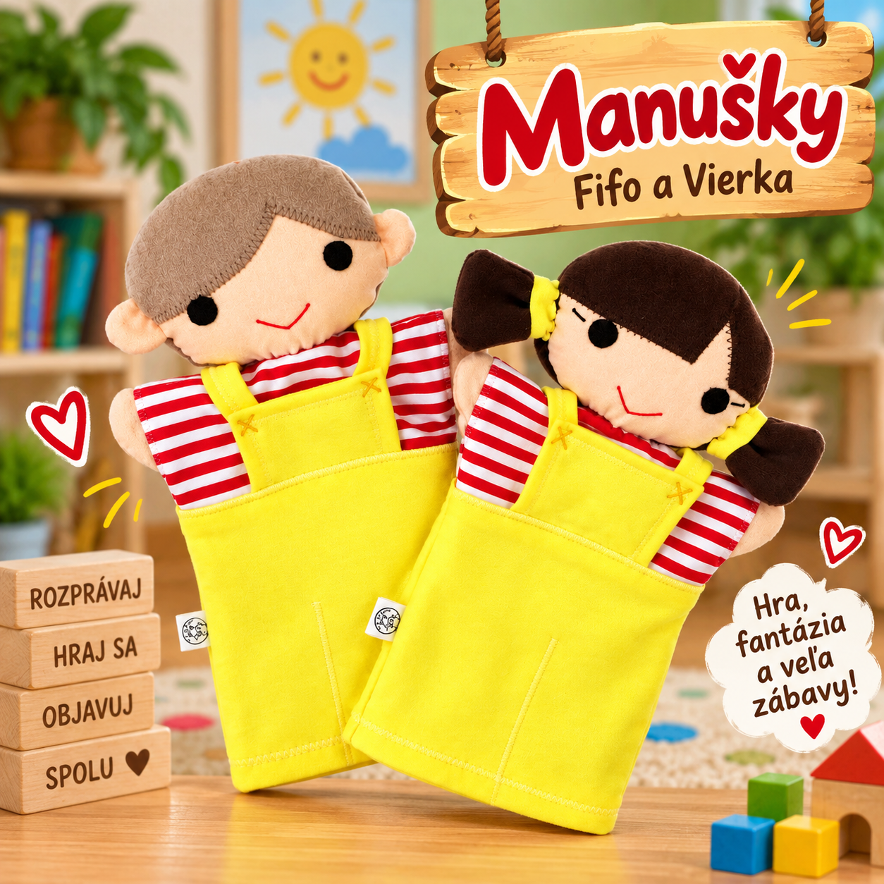 Maňušky Fifo a Vierka
