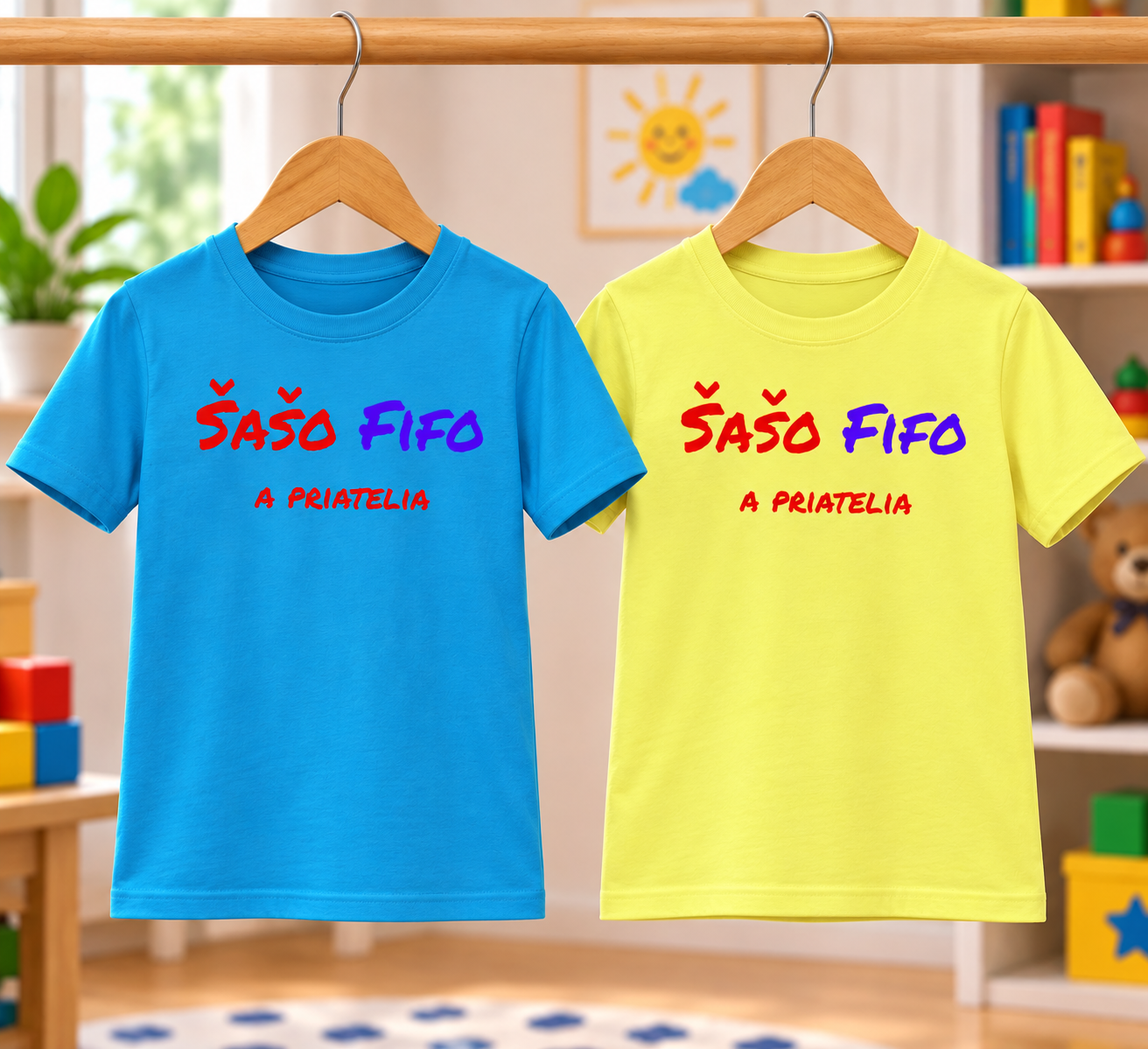 Tričko Šašo Fifo a priatelia