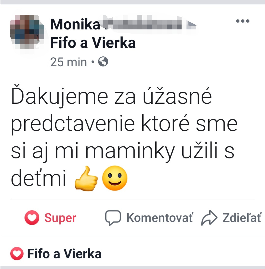 Recenzia zo sociálnej siete
